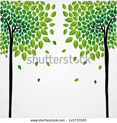 【树木插画系列图集下载】手绘树木作品水彩素描场景案例3500张