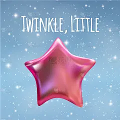 夜晚,小的,天空,星星,明亮,背景,儿童,婴儿,女孩,可爱的