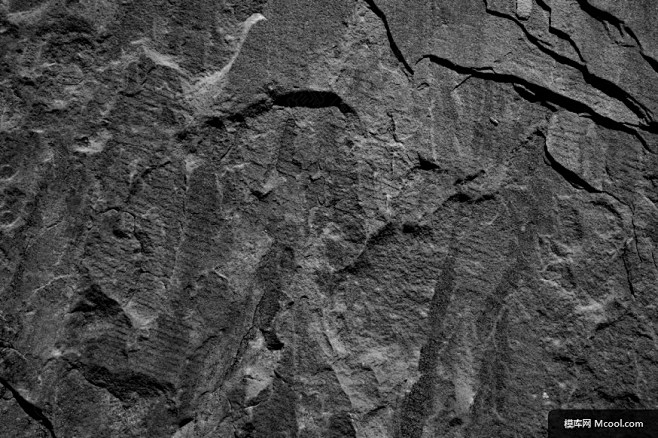 黑白岩石纹理背景岩石石块材质背景