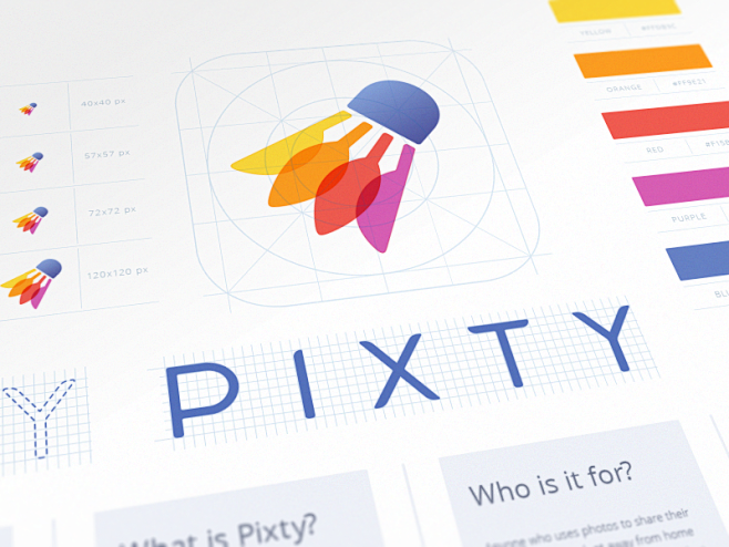 Pixty App Branding