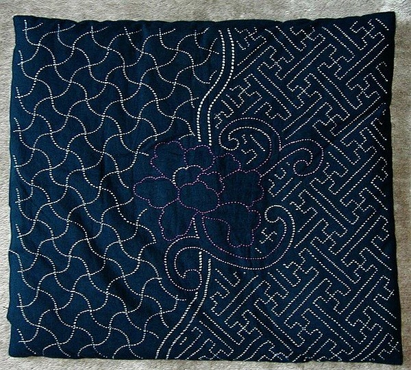 秋色波连波的相册-刺し子（Sashiko...