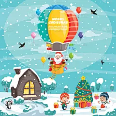 贺卡,卡通,寒冷,请柬,圣诞装饰物,雪,儿童,剪贴画,绘画插图