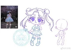 八子iPad插画训练营超话人体打卡 day16巴拉拉能量小魔仙全身变‍♀️@一只八子 @GUA-吃瓜 @喝杯蜂蜜茶 @南荞_NanQiao ​​​​