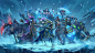 General 8000x4500 Hearthstone: Heroes of Warcraft Knights of the frozen throne Jaina Proudmoore video games Gul'dan Anduin Wrynn Malfurion Thrall Valeera Sanguinar Uther the Lightbringer Garrosh Hellscream Rexxar Blizzard Entertainment