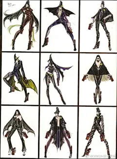 猎天使魔女，角色设定1
#ORIGIN_Design概念设计研究# ​​​​