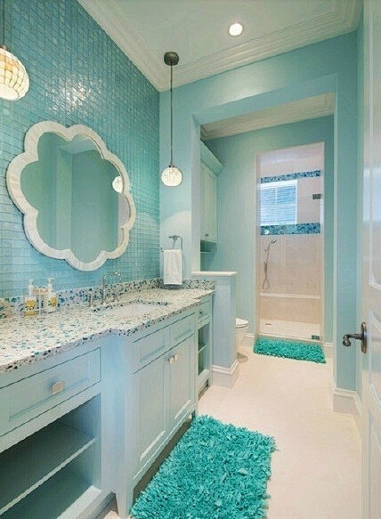 清新舒爽的浴室#想要的家# ​​​​