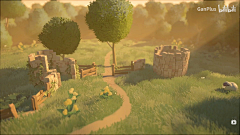 CUIBA淬八采集到沙盒建造游戏Tiny Glade