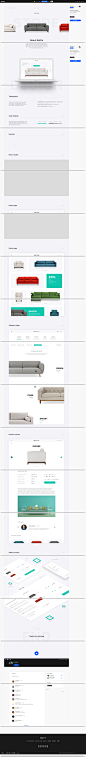 Furniture store redesign on Behance