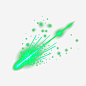 绿色彗星尾巴光高清素材 光效 光速 发光 尾巴 彗星 科技光速 绿色 速度 速度光 免抠png 设计图片 免费下载