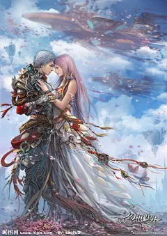 腾讯QQ幻想海报，营救公主