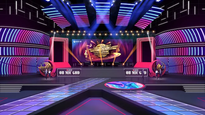 Stage 庆典 盛典 舞台-花瓣网