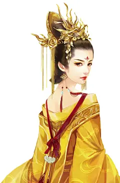 【3D-插画-工笔画素材篇】中国古风人物插画，那么美！1 - 浪漫人生 - .