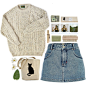 A fashion look from August 2015 featuring wool sweater, River Island and brown purse. Browse and shop related looks.