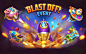 android animation  assets banner campaign Casino Game concept in-game graphics rocket