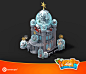 Shop Snowglobe, Oleg Chmil : Shop Snowglobe for mobile city builder "Paradise Island 2".