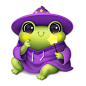 casual casual art casual game frog witch wizard