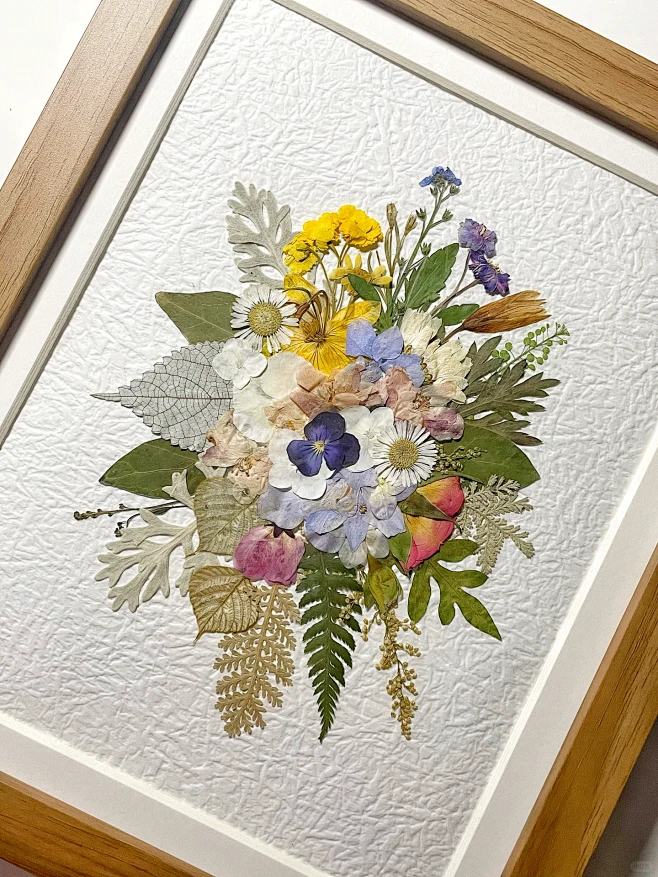 压花画步骤图|手工日常