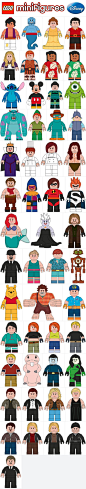 LEGO Disney Minifigures Coming 2016!