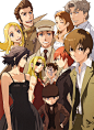 CG游戏资料《エナミカツミ画集.BACCANO!》人物场景设定集原画集