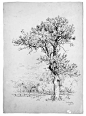 【素描风景】Andrew Fisher Bunner钢笔画欣赏