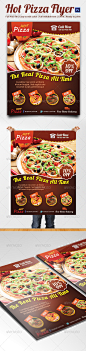 GraphicRiver Pizza Flyer 4618567