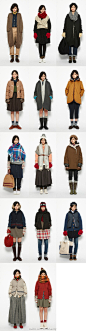 #lookbook# 日牌niko and... 2013.1月搭配目录