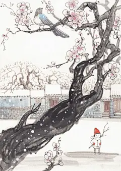 《小小胡同》 ~ 【插画师@肚子杜杜的插画作品欣赏】