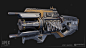 Apex Legends Charge Rifle, Eric Simard : I had the privilege of making the Charge Rifle for Apex Legends. I was responsible for the high poly, low poly, and texturing.
Concept by Liam MacDonald.