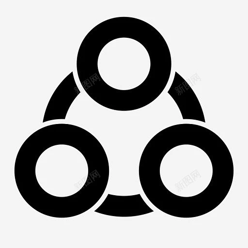 社交团队共享图标 标识 标志 UI图标 设计图片 免费下载 页面网页 平面电商 创意素材-花瓣网