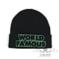 Supreme 19FW Outline Beanie LOGO男女潮牌嘻哈毛线针织帽子冷帽-淘宝网