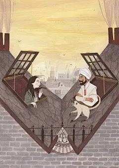 看到萌萌的彩铅插画，好嗨森！ : 希望它们回来的时候，我还保持着孩子一样自然的纯真