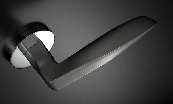 7款人体工程学门把手扭曲钢制39p4jpg