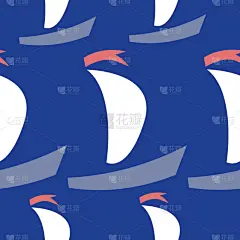 有帆船,四方连续纹样,可爱的,帆,纺织品,游艇,风,壁纸,船,剪影
