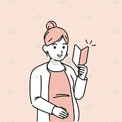 孕妇快速怀孕插画