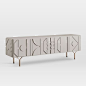 Pictograph Media Console (84") - Carbon | west elm