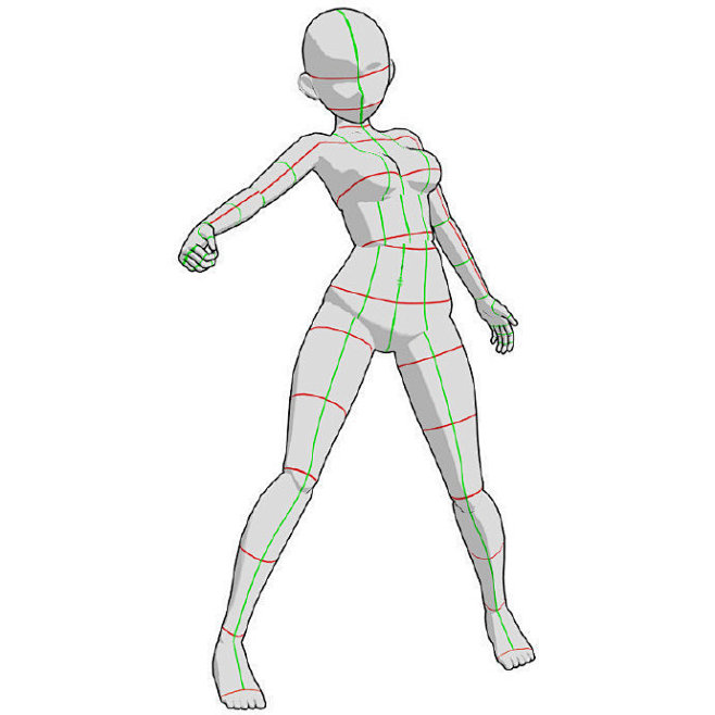 人体造型/人体素材/人体参考 人体造型参.