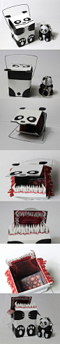 Evil Panda Pack Design  --Behance--  CB