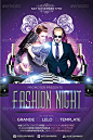 Print Templates - Fashion Night Flyer | GraphicRiver