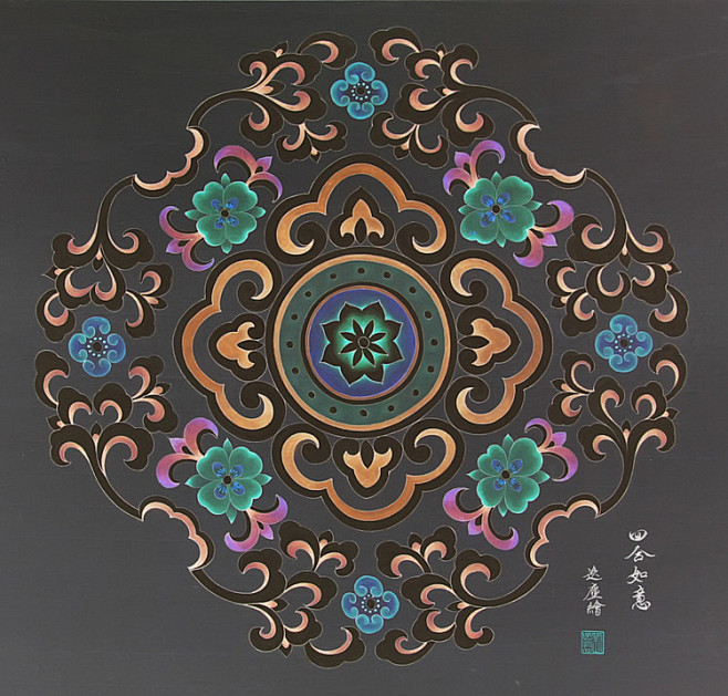 四合如意（色彩） - 林夕（逸尘） - ...