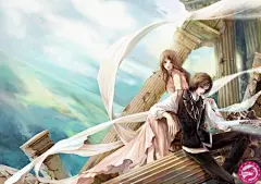白树、白树、新蕾、插画、清新、White tree、翼、金龙奖、金龙、ACG、漫画、少女、动漫