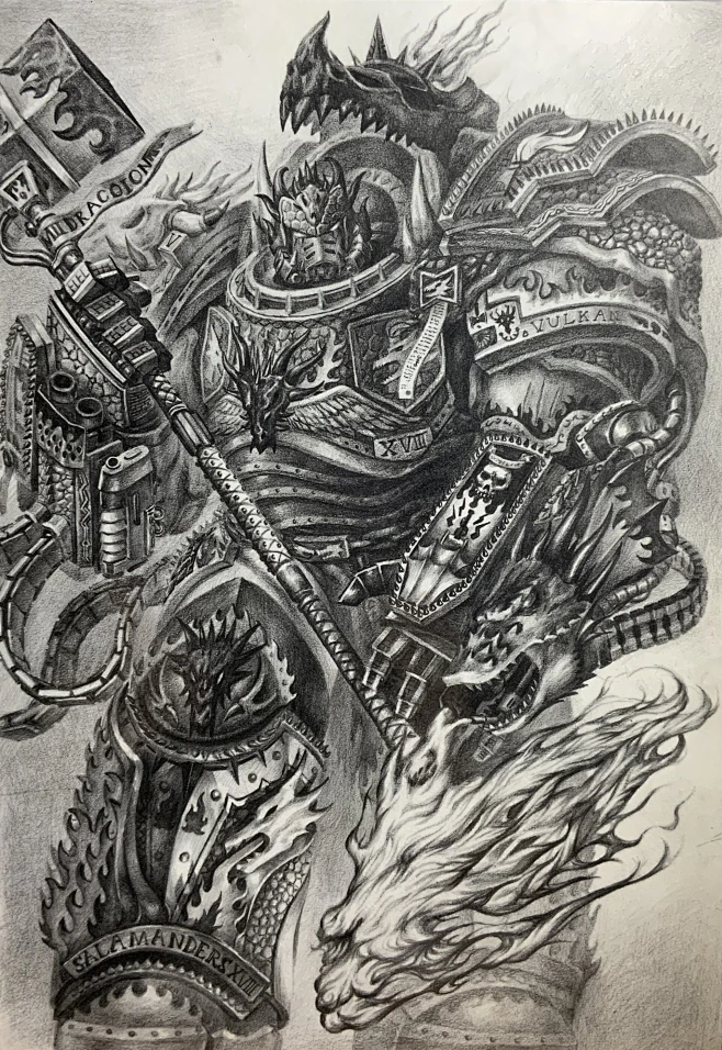 Vulkan-Primarchs-Warhammer-40000-фэндомы-6460612-花瓣网