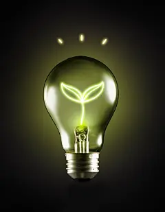 创意灯泡海报设计