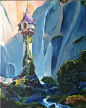 Tangled - Rapunzel's Tower by Nightsevera.deviantart.com on @DeviantArt