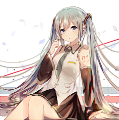 谁怜西风独自凉采集到初音未来