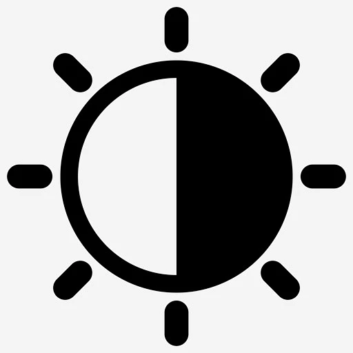 亮度阳光设置图标_88ICON https://88icon.com 亮度 阳光 设置 photoshop 摄影 对比度 调整 温度-花瓣网