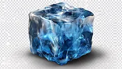 冰块效果图冰块插画手绘高清模板免费下载-趣麦麦图