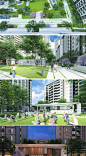 2020选地产楼盘住宅大区景观方案文本现代新中式居住小区景观文本-淘宝网