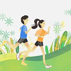 暖色系男生女生跑步场景免抠PNG图片大小2048x2048px 图片尺寸2.47 MB 来自PNG搜索网 pngss.com 免费免扣png素材下载！扁平风#插画风#免抠png#男生跑步#女生跑步#暖色系#跑步#情侣跑步#装饰图案#