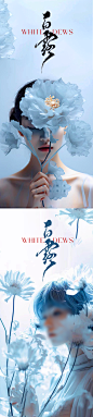 医美白露海报