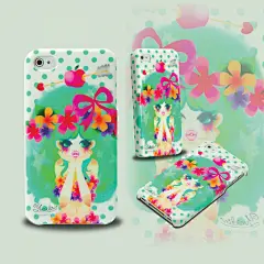 大眼妞系列 Iphone4 4s手机壳 梦幻女孩
持有独特画风的、活跃在国内外的超人气日本插画画家
&quot;yucachin'&quot;的作品登陆稀品咯。
情色浓浓的设计，让甜美可爱的热情洋溢着妩媚。